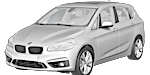 BMW F45 U1496 Fault Code